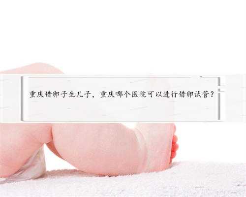 重庆借卵子生儿子，重庆哪个医院可以进行借卵试管？